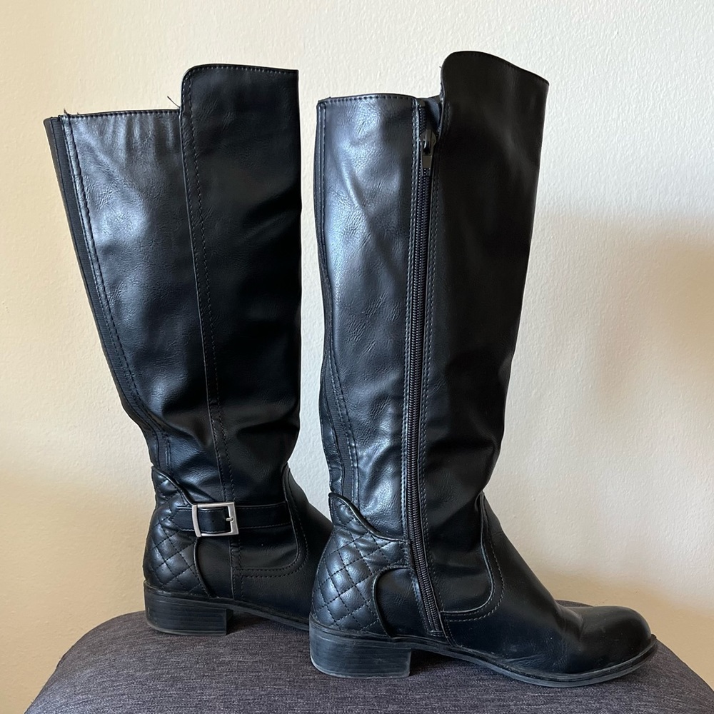 Women’s Black Riding Boots